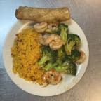 Best 虾芥兰 Shrimp w.Broccoli (Combo Platter) in Plattsburgh, NY