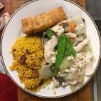 Best 蘑菇鸡片 Moo Goo Gai Pan (Combo Platter) in Plattsburgh, NY